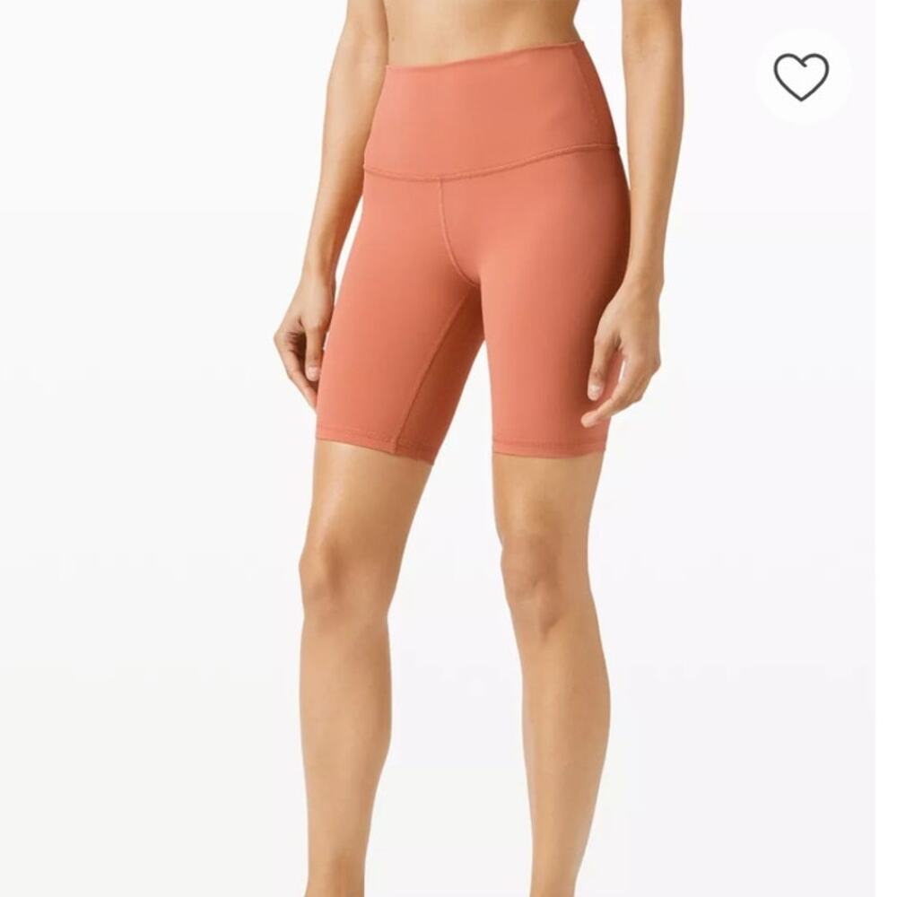 NWT Lululemon Align HR Short 8" Cool Burnt Orange 2